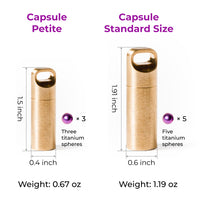 Women's Booster Capsule Sizes